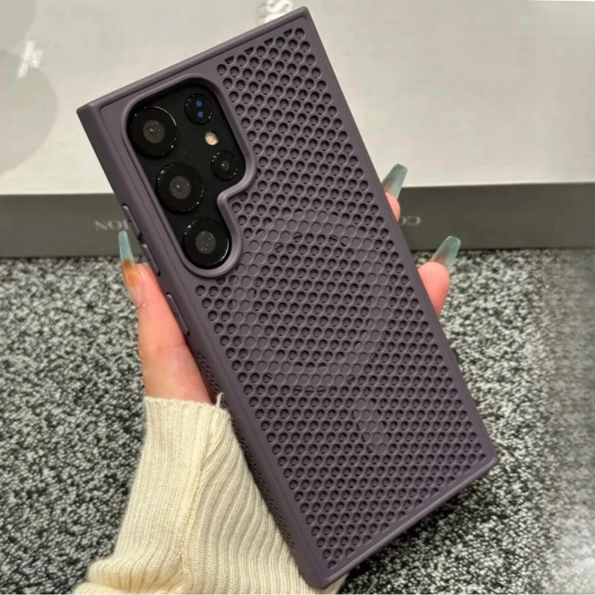 Magnetic Cooling Mesh Breathable Shockproof Case with Heat Dissipation