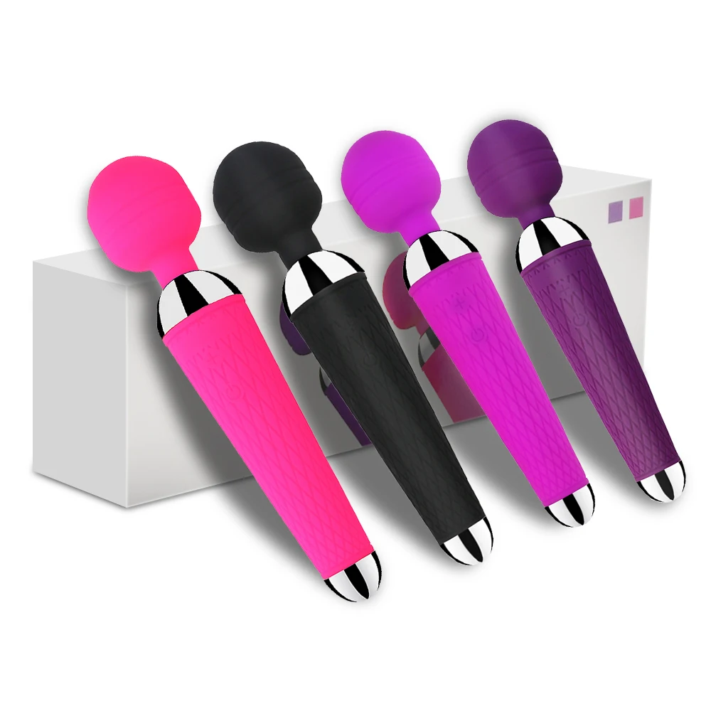 Leistungsstarke Oral Klitoris Vibratoren USB Ladung Av Zauberstab Vibrator Anal Massager Erwachsene Sex Spielzeug Für Frauen Sichere Silikon Sex Produkt
