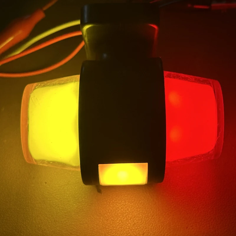 24/7Auto - Set 2 luci segnaletiche laterali per paraurti posteriore, 24