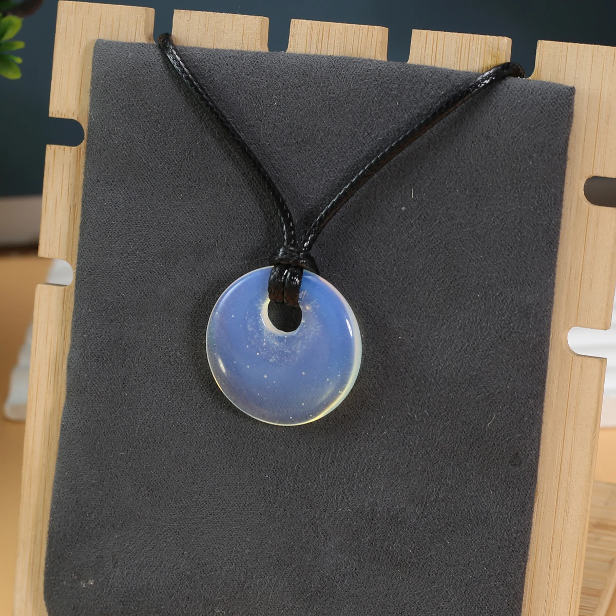 10PCS Wholesale Round Natural Stone Lapis lazuli Amethysts Sodalite Large Hole Beads Pendant Necklace Charm Jewelry Gift 29x29mm