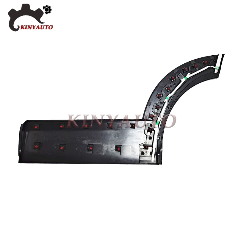For Mazda CX-30 CX30 Side Moulding Chrome Front Rear Door Garnish Anti-scratch Strip Trim Protector Plate