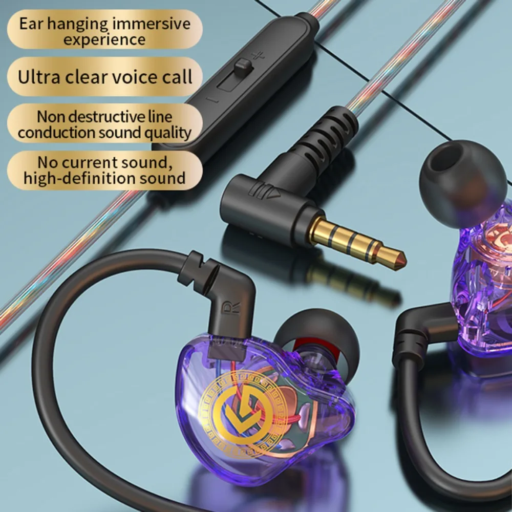 HiFi Stereo In-Ear Wired Earphones with Microphone