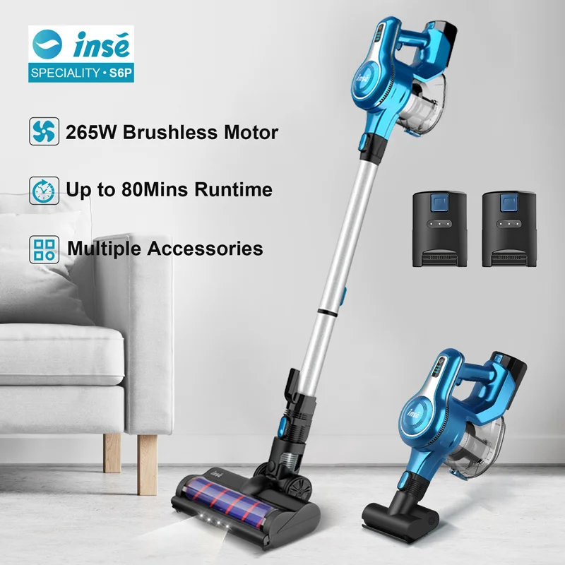 Inse Cordless Vacuum Troubleshooting Stick Vacuum Cleaners Cord S6p