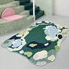 Thick Irregular Lounge Rug Nordic Style Carpets for Living Room Children's Bedroom Decor Shaped Carpet Home Plush Non-slip Mat 4