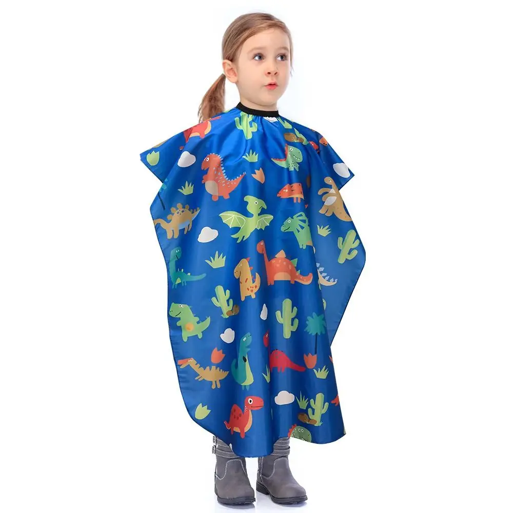 Accessories Professional Kids Barber Cape Durable Waterproof Kid Apron Cute Hair Cutting Cape