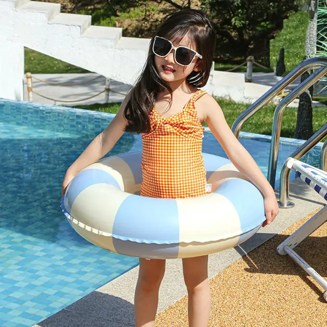 Inflatable Swimming Ring For Kids Adults Baby Pool Floats Ring Swimming Circle Summer Beach Party Ice Cream Pool Toys 5
