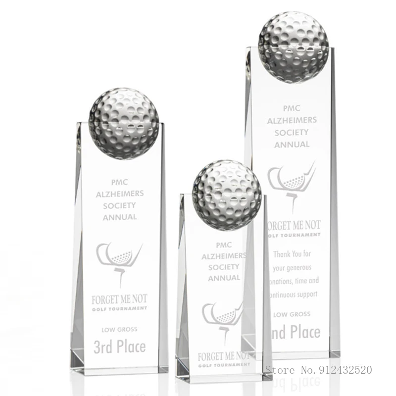 

Customized Earth, Golf Crystal Trophy, Group Medal Award One Hole Awards Commemorative Cup, Craft Souvenirs Home Decoration, 1Pc