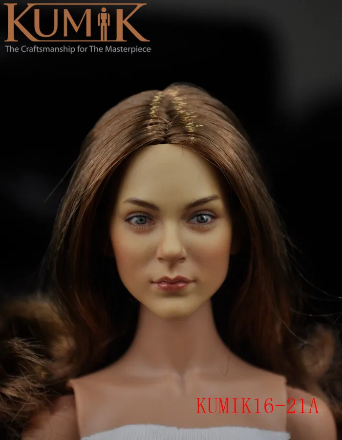KUMIK KM KM16 1/6 Female Soldier Actress Korean Long Hair