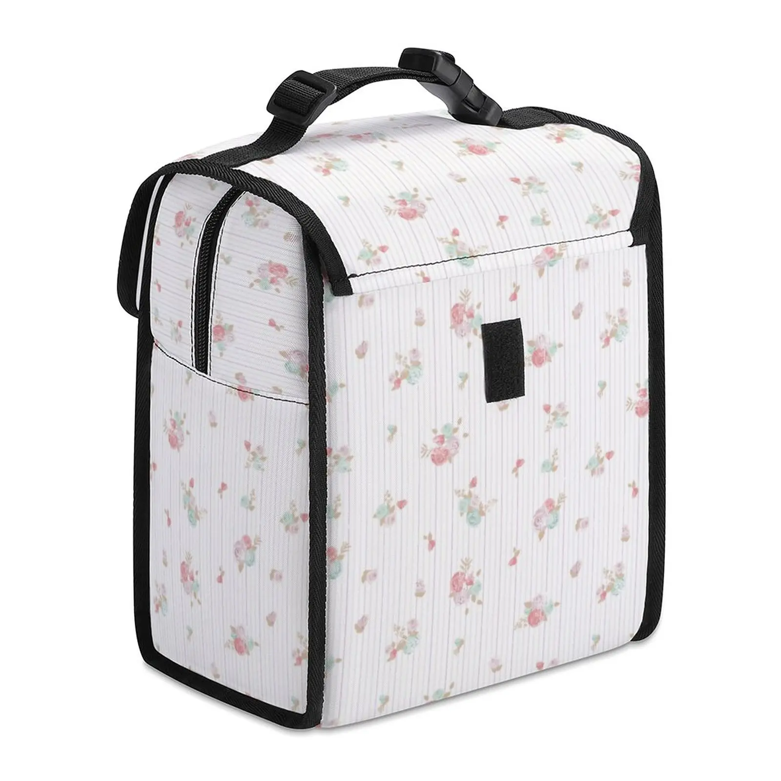 Floral Lunch Bags Insulated Bag Lunch Box Lunch Bags for Women Thermal Lunch Bag Large Capacity  Bag for Meal Boxes Custom Print