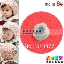 Winter Keep warm knitted hats for boy/girl/kits hats set,scarves, bug/bee infants caps beanine for chilldren mz0195-1pcs