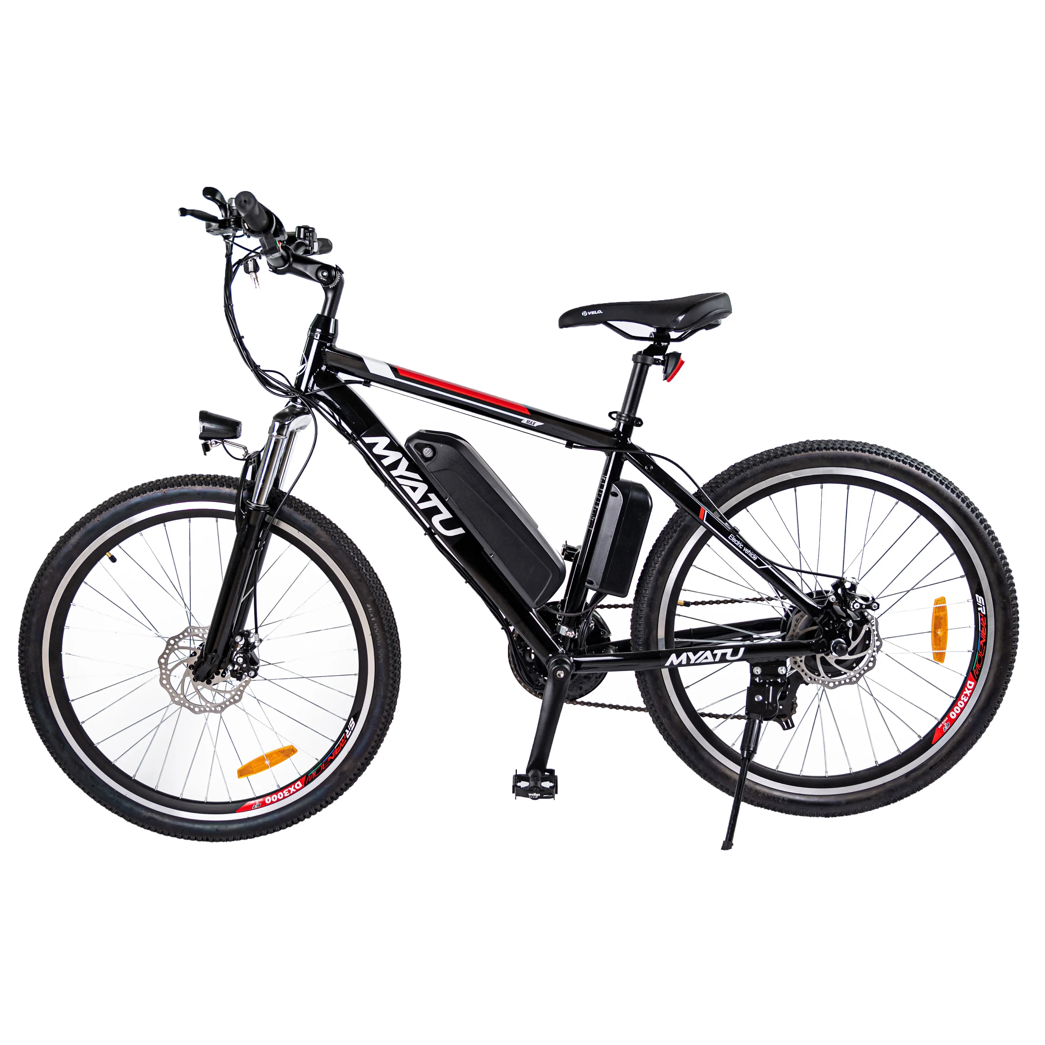 Aluminum alloy frame 26*1.95 tires 250W36V8AH top speed 32KM/H mountain electric bicycle