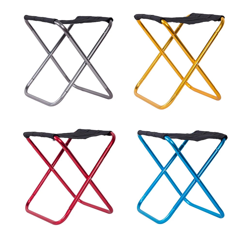 Portable Folding Chair Outdoor Fishing Hiking Camping Barbecue Seat Fittings Universal Sitting Garden Furniture