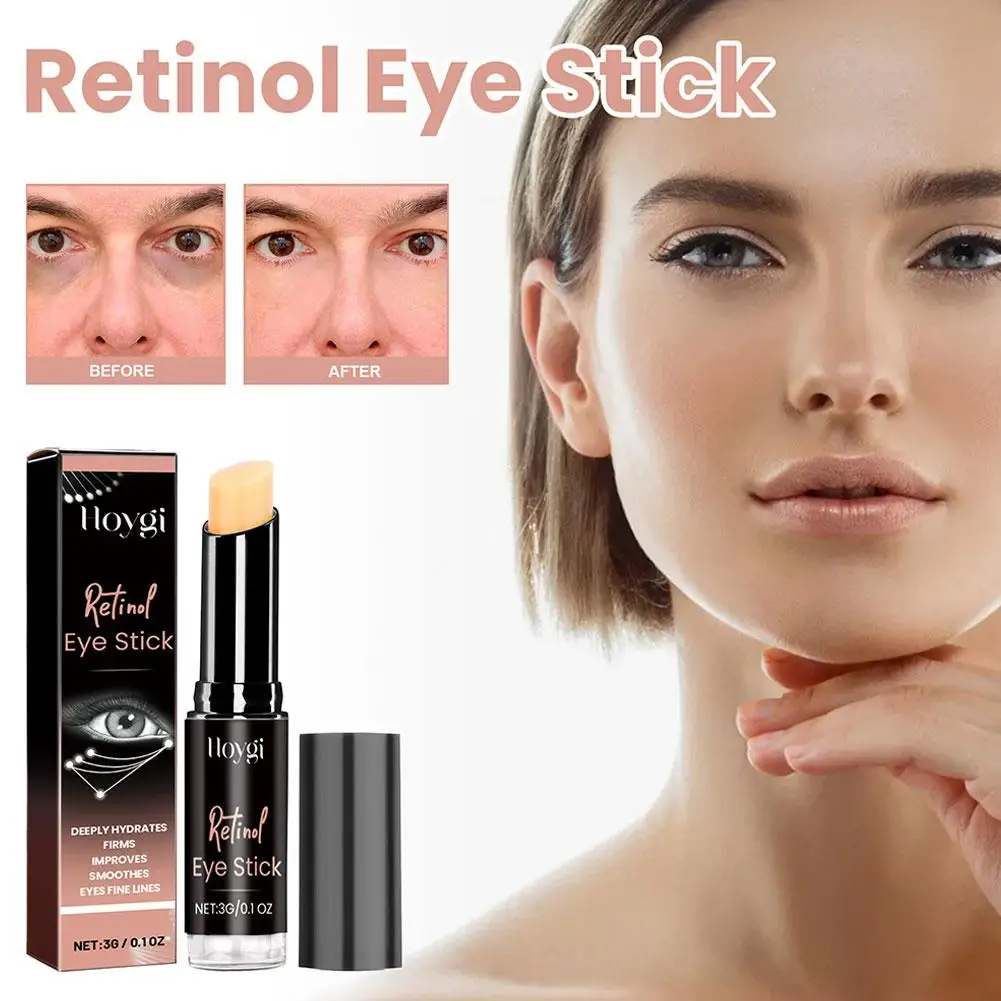 

4g Retinol Eye Cream Face Lifting Moisturizing Balm Circles Eye Anti-Wrinkle Stick Bags Remove Eye Care Anti-Puffiness Dark R0H5