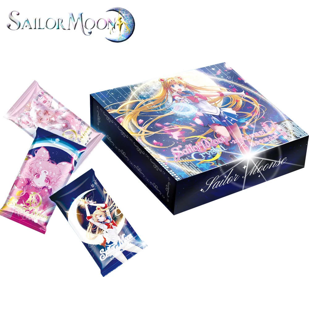 La Più Recente Carta Sailor Moon 30Th Anniversary Eternal Crystal Series Fantasy Magic Collection Cards For Children Birthday Toys Gifts