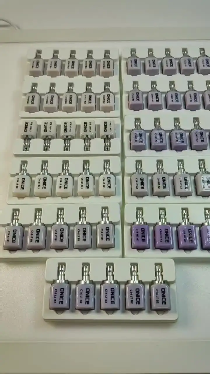 5 шт./кор. ONICE стоматологические стеклянные керамические блоки C14 18*15*13 мм CAD/CAM