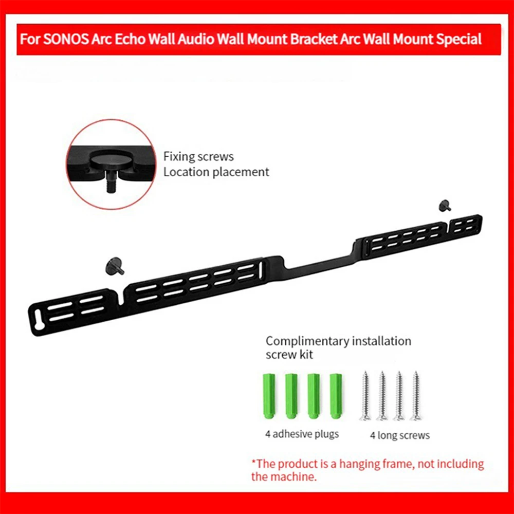 Supporto A Parete Per Staffe Soundbar Sonos Arc Supporti Per Soundbar Supporto Per Montaggio Audio Appositamente Progettato Per Sonos Arc Echo Wall