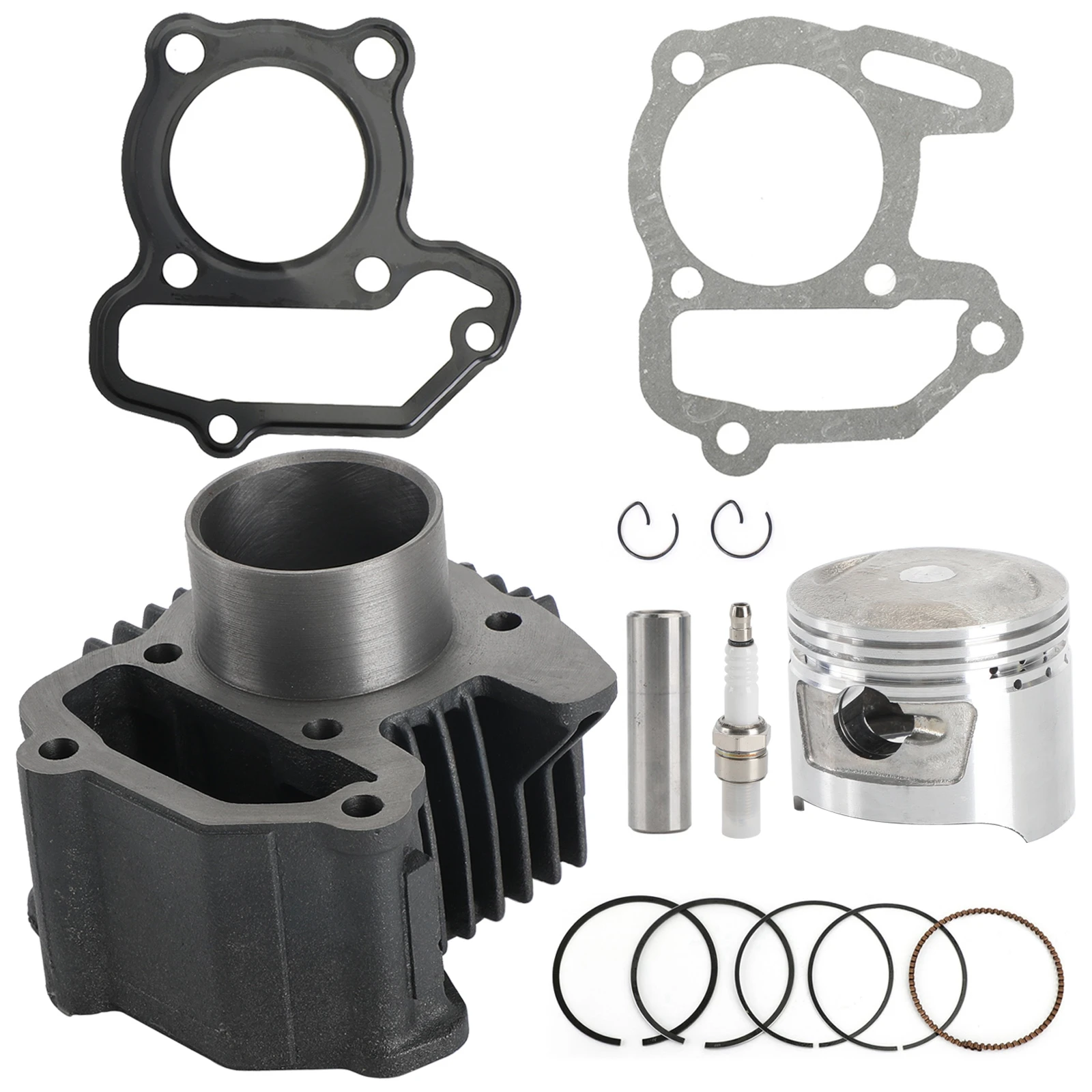 

Areyourshop Cylinder Jug For Yamaha Badger 80 YFM 80 Piston Rings Gaskets Kit 1985-2001