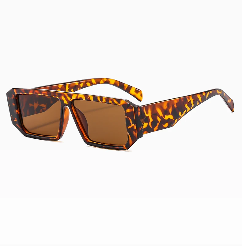 2024 neue Sonnenbrille Frauen hochwertige Retro Sonnenbrille rechteckige Brille modische Trend Punk-Stil Design-Brille – Detail 17