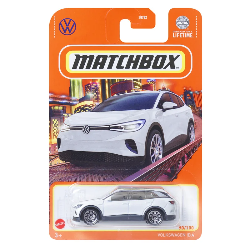 오리지널 Mattel 매치박스 자동차 1/64, 다이캐스트 시티 히어로 폭스바겐 ID.4 로터스 닛산 센트라 차량 장난감, 남아용 컬렉션 선물