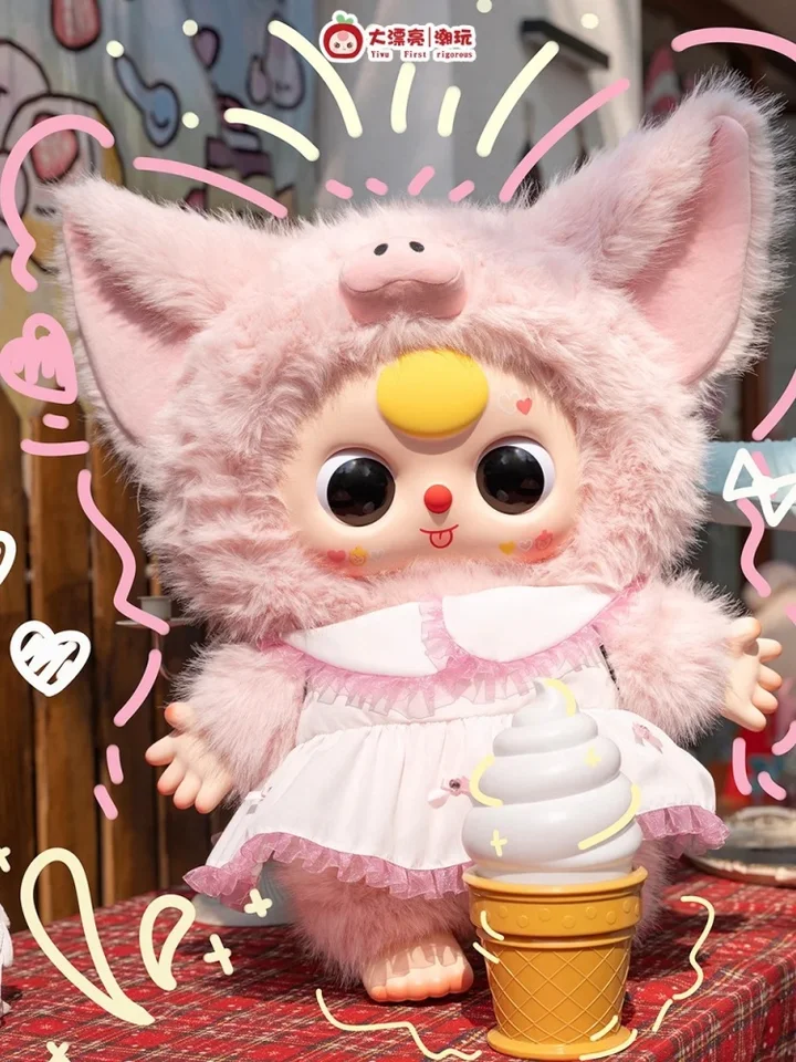 ぬいぐるみ Baby three1000% Baby Three 1000% V2 Large Doll Blind Box Vinyl Plush Dolls