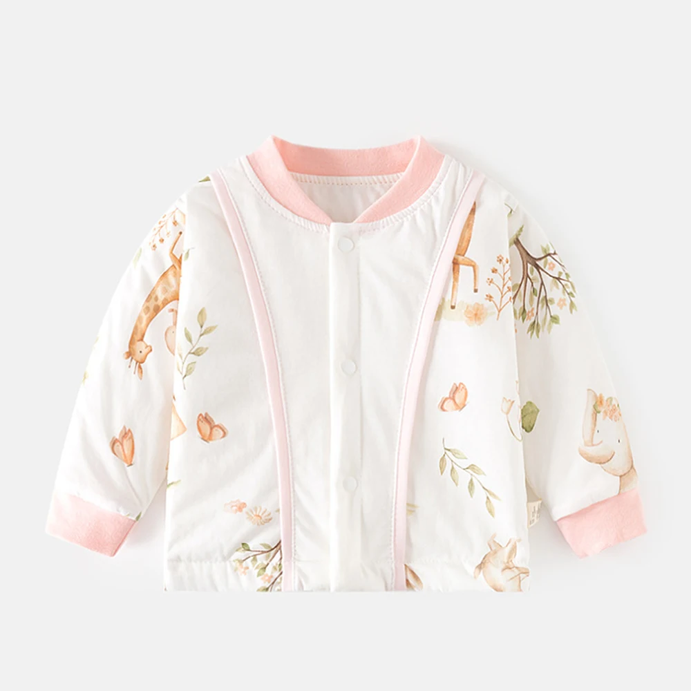 Baby Boy Long Sleeve T Shirts Quilted Thick Warm Winter Newborn Clothes Christmas Baby Girl Tops High Quality
