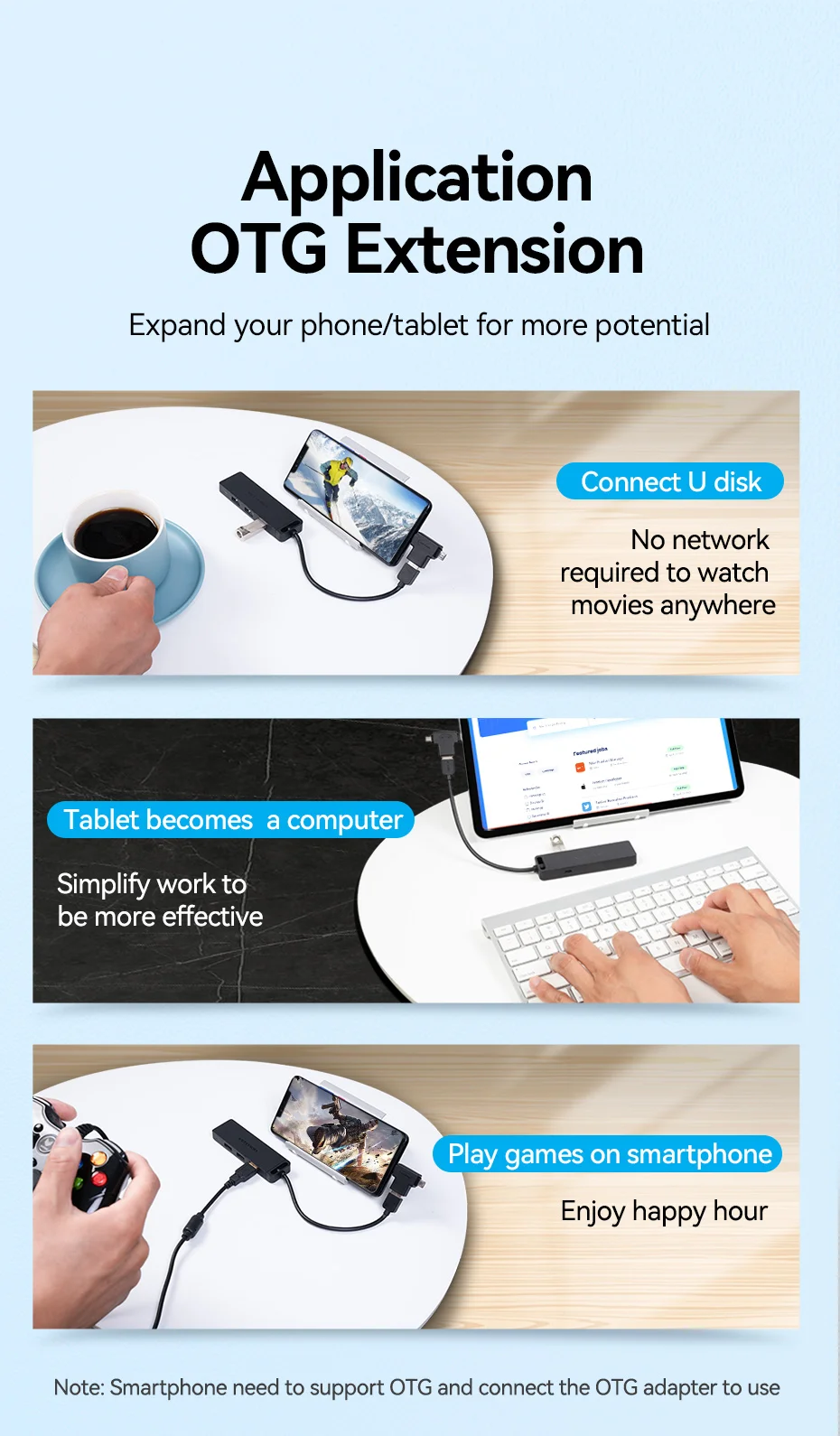 Vention hub usb 3.0 a 4 porte ultra slim per pc e console_voghion.com
