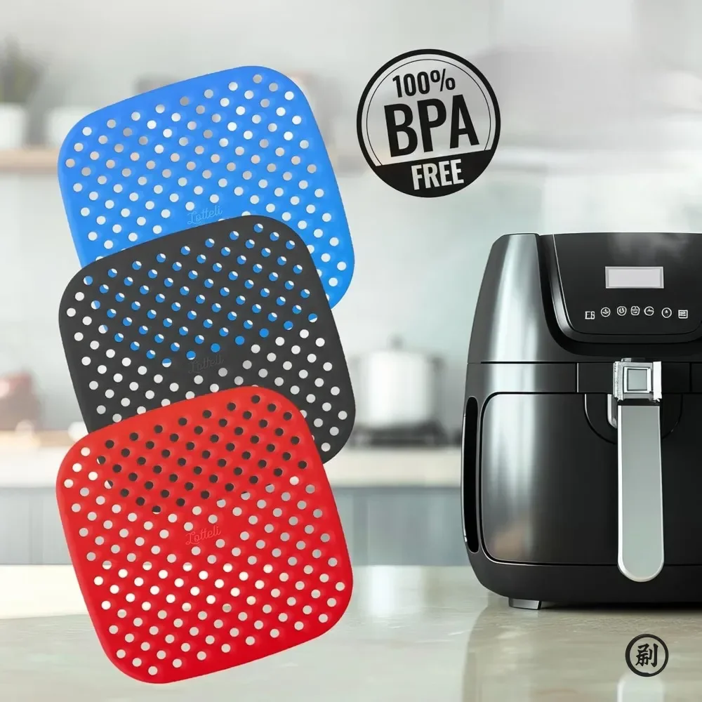 Air fryer liner Reusable 5QT or Bigger Easy Clean Dishwasher Safe Non Stick Parchment Paper Replacer