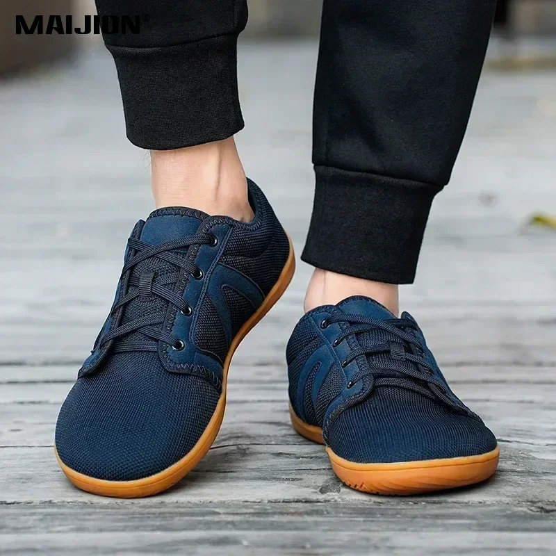 Men's Minimalist Barefoot Wide Fit Zero Drop Sole Relaxation Sneakers