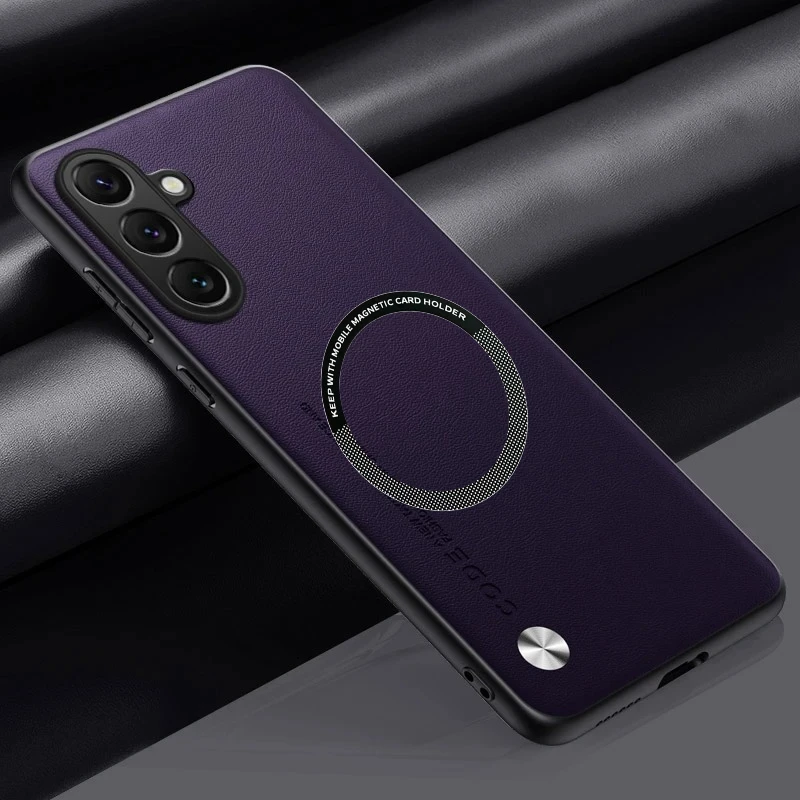 Luxury Business PU Leather Slim Magnetic Anti-Drop Cover