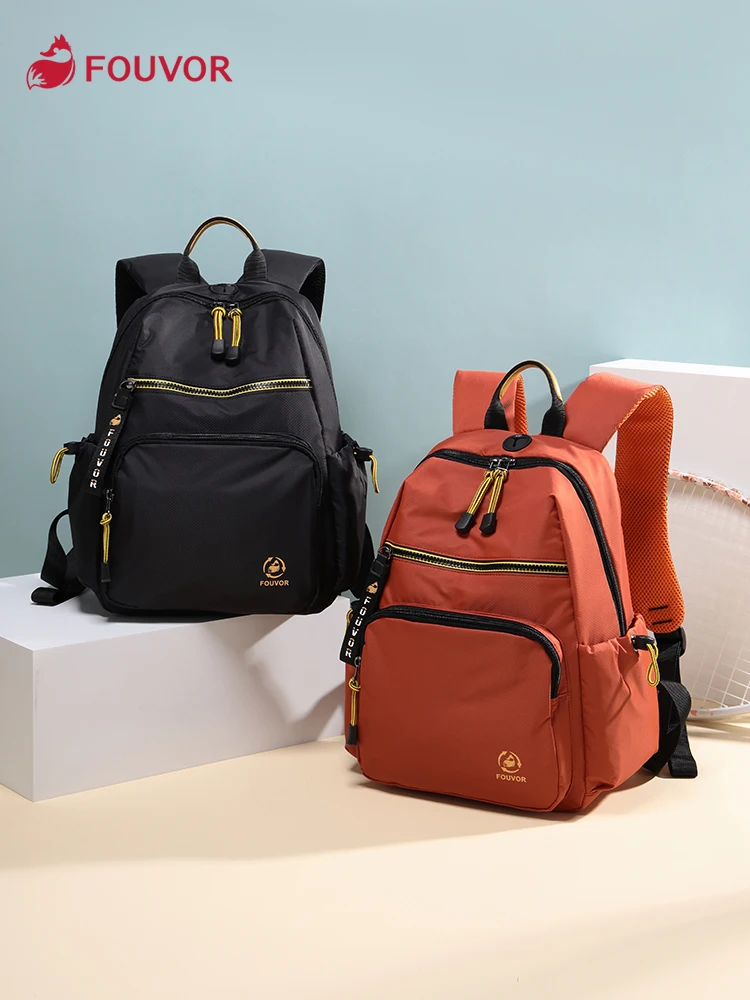 대용량 비즈니스 방수 옥스포드 여행 백팩, 빈티지 심플한 패션 컴퓨터 백팩, 학생들을 위한 새로운 제품 11 Fouvor 여성용 방수 하이 퀄리티 배낭, 대용량 솔리드 멀티 포켓, 2024 새로운 패션 배낭, 2930-08