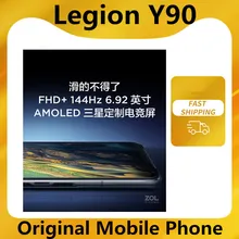 DHL Fast Delivery Lenovo Legion Y90 5G Cell Phone E4 Screen 6.92" AMOLED 144HZ 68W Charger 64.0MP Snapdragon 8 Gen 1 Android 12