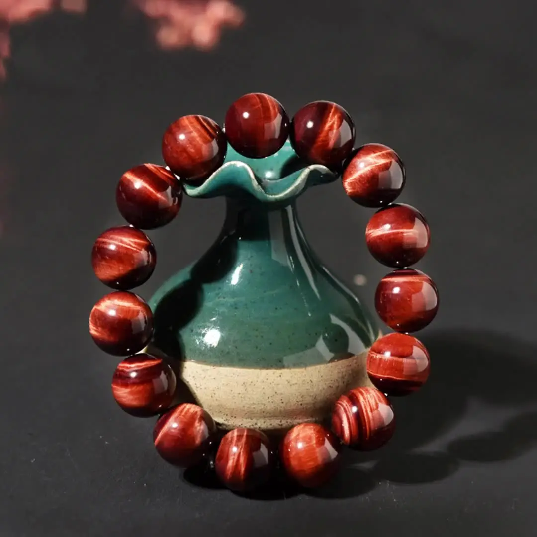 Bracciale In Pietra Naturale Braccialetti Con Occhio Di Tigre Blu - Foto 6