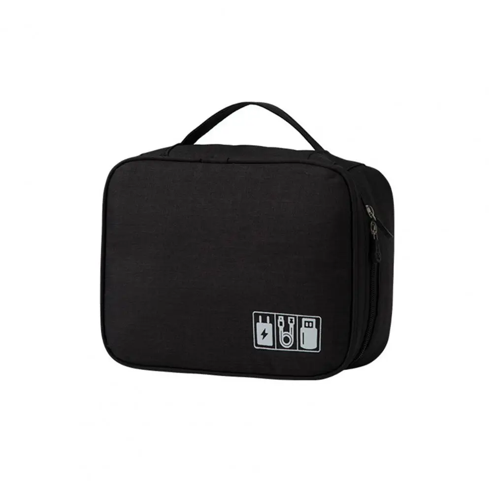 

Convenient Data Cable Storage Box Storage Pouch Lightweight Storage