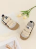 Spring and Autumn 2024 New Korean version of indoor girls canvas shoes soft-soled children's baby toddler shoes children's shoes 5