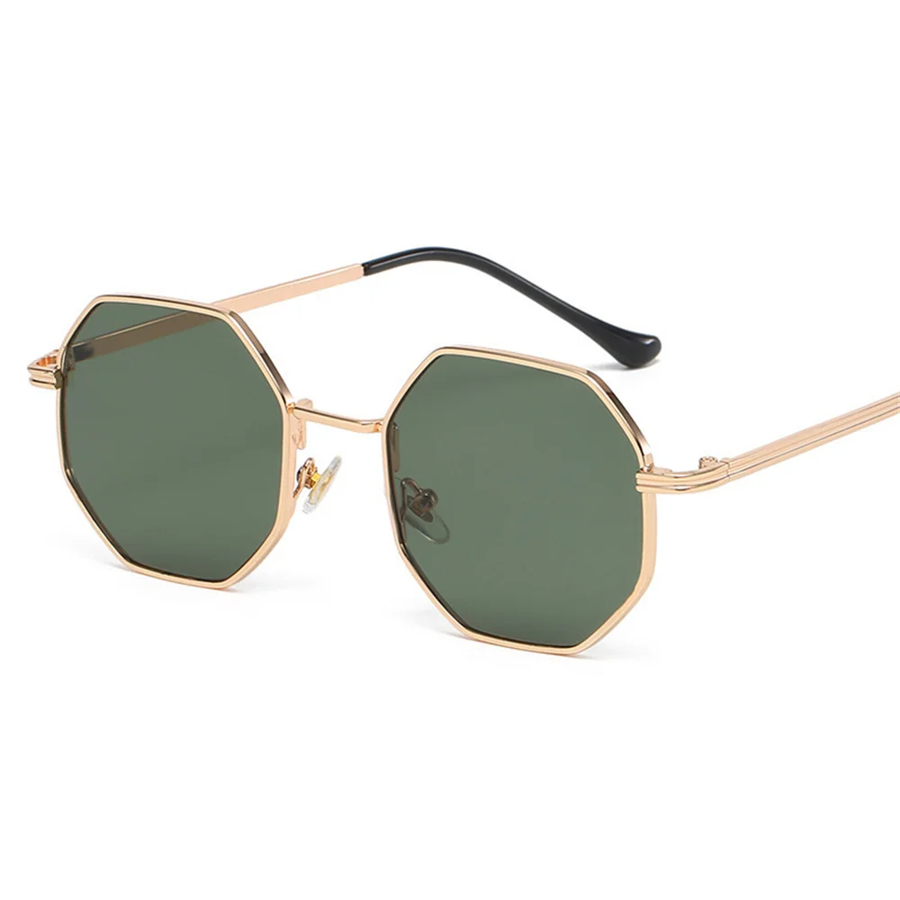 Fashion Irregular Square Sunglasses Women Men Brand Steampunk Metal Frame Sunglasses Men Retro Glasses UV400 Eyeglasses O949