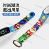 Super Mario kids Watches Anime figure cute Luigi Luminous Bracelet Watch LED Touch Waterproof Sports boys girls toys watch gifts 6