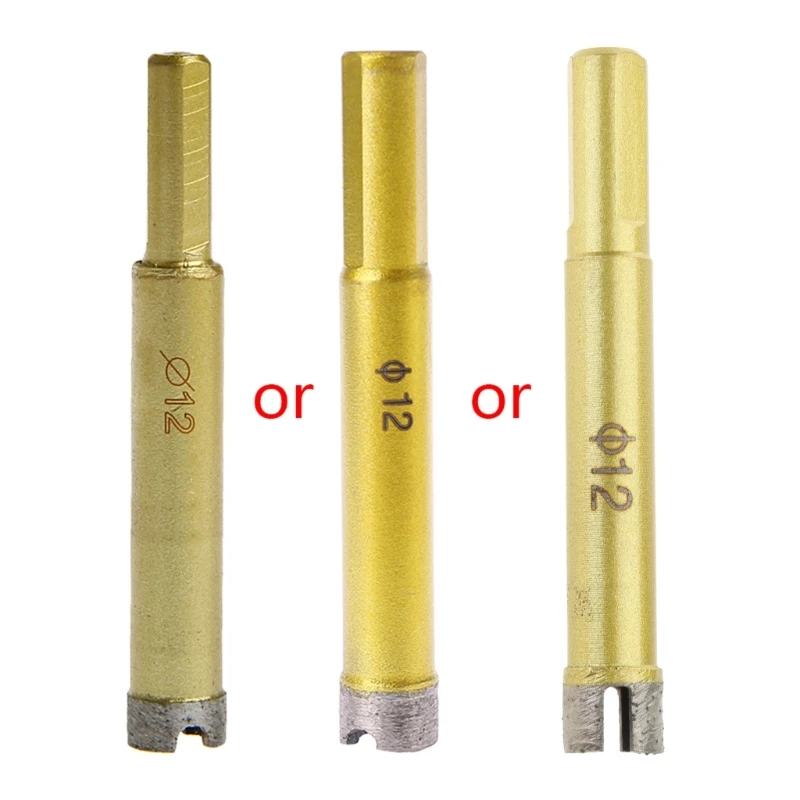 

12mm Marble Ceramic Tile Diamond Drill Hole Cranial Glass Drill R7UA