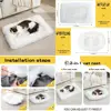 Fluffy Dog Cat Bed Mat 19.6x31.4 inch, Washable Soft Plush Faux Fur Warm Area Puppy Pads Blanket for Indoor Pet Sleep Cushion Wh 1