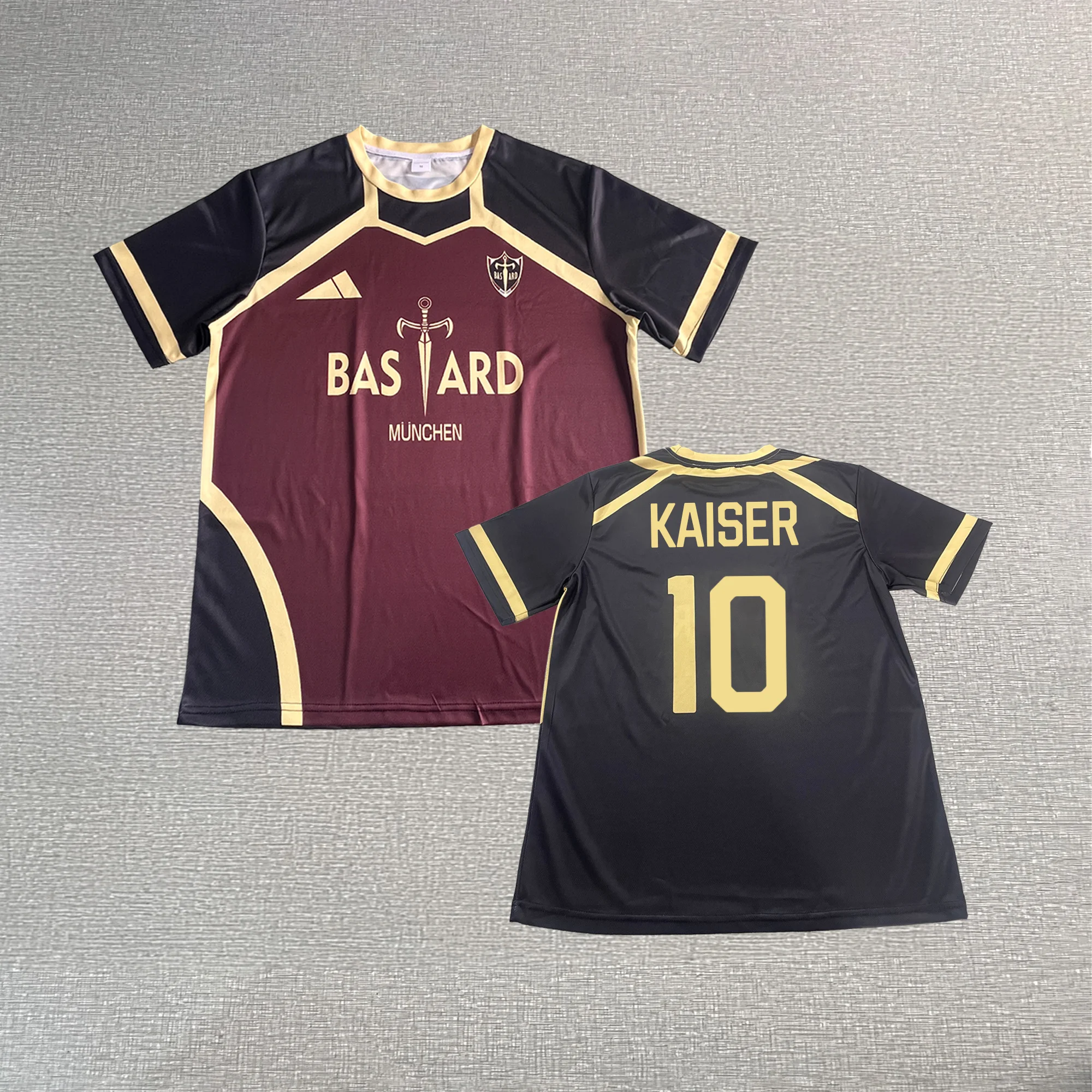 Men's T-shirt Blue Lock Bastard MUNCHEN T Shirts Anime Cos ISAGI KAISER T-shirts Women Clothing Tops US Size 140g Fabric