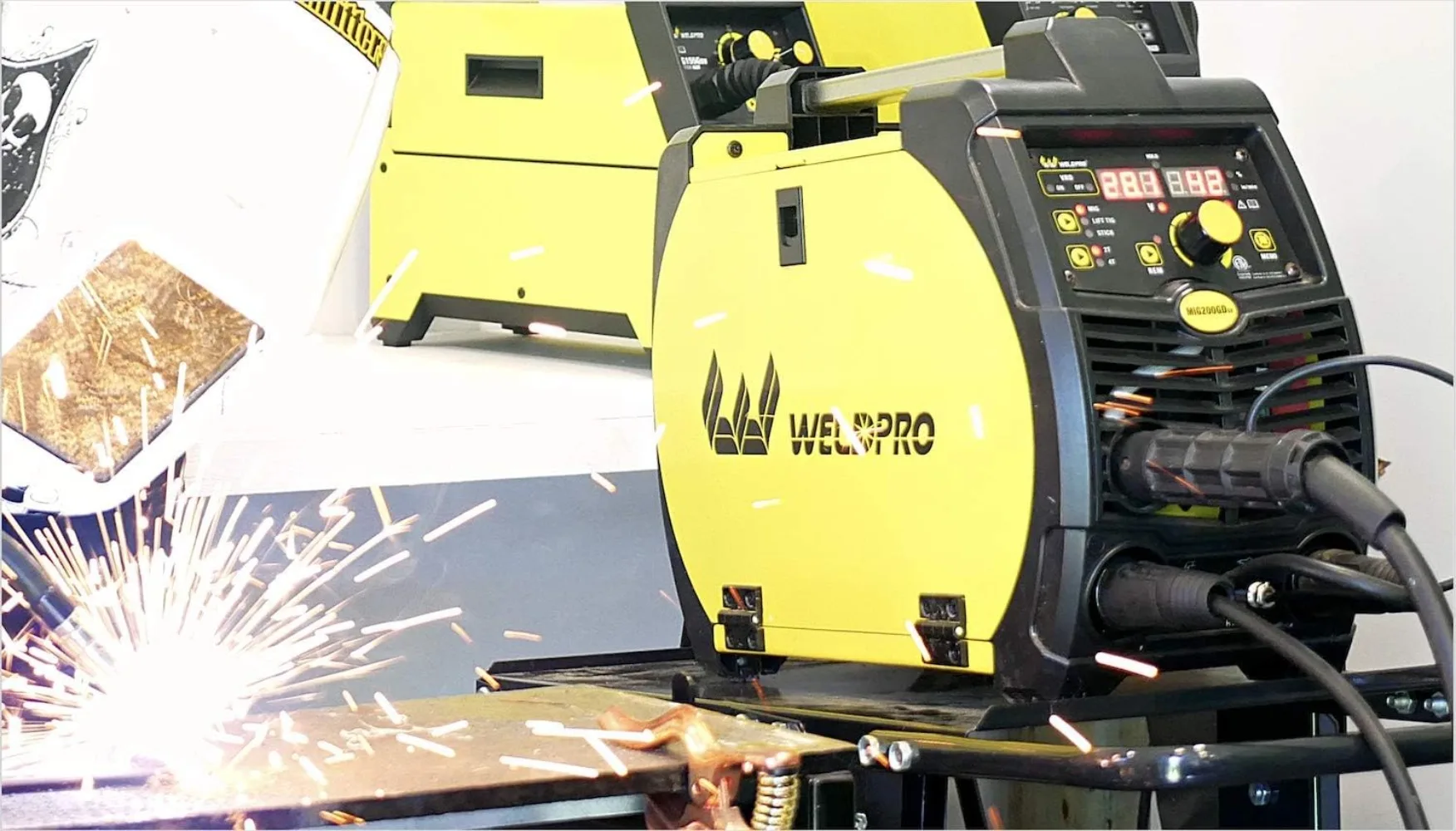 200 Amp Inverter Multi Process Welder with Dual Voltage 220V/110V Mig/Tig/Arc Stick 3 in 1 Welder/welding Machine 6