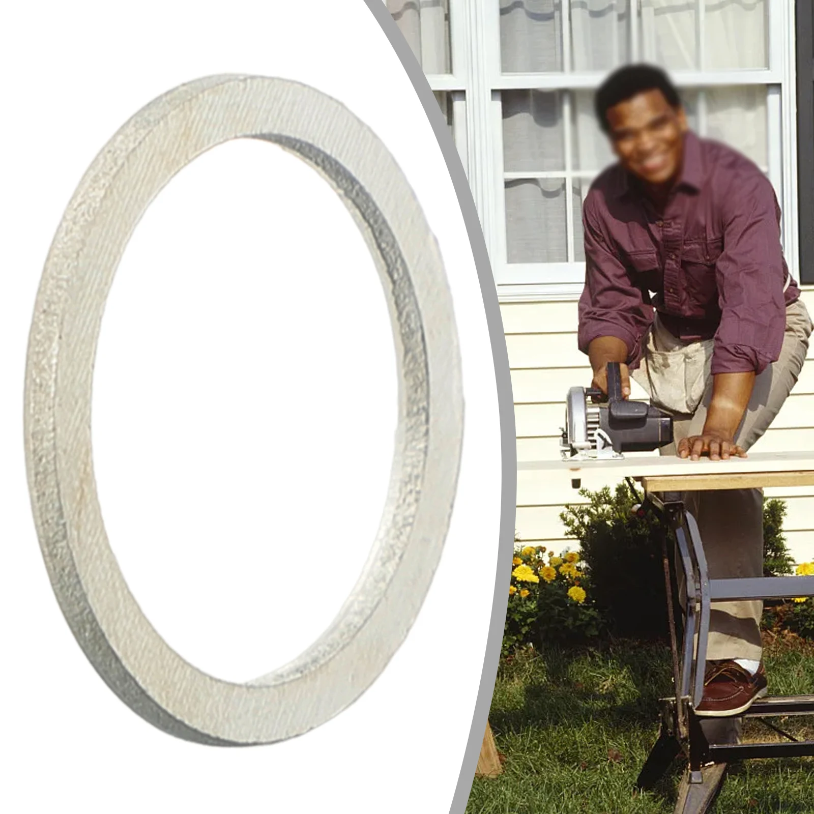 

Durable New Practical Quality Circular Saw Ring Rediction Ring Multi-Size Silver 1 Pc Different Angle For Grinder