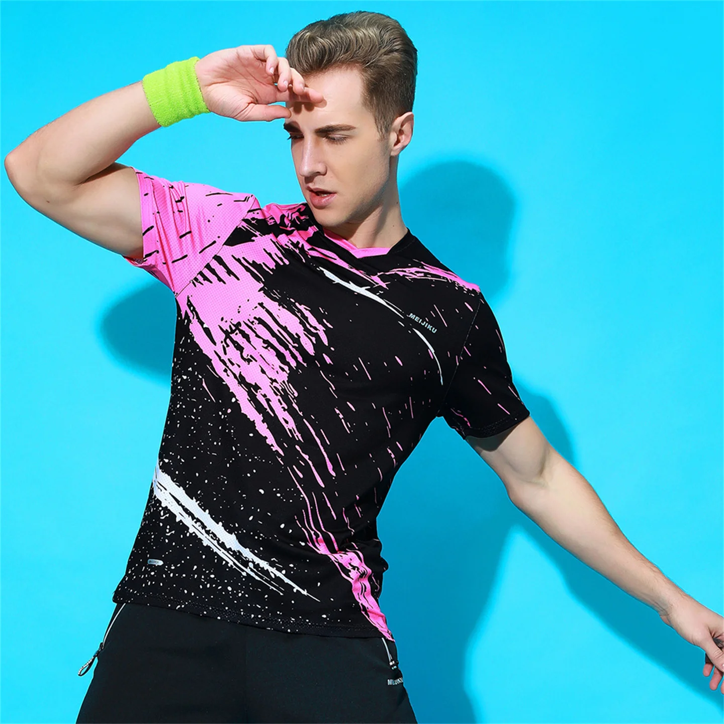 Tennis Table Badminton Uniform Men Women's Short Sleeved Jerseys Shorts Set Quick Drying Training Suit Shuttlecock Top Skirt
