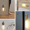 1pc Intelligent Human Body Induction Night Light, LED Rechargeable Corridor Cabinet Wall Light, Household Toilet Wall Induction 5