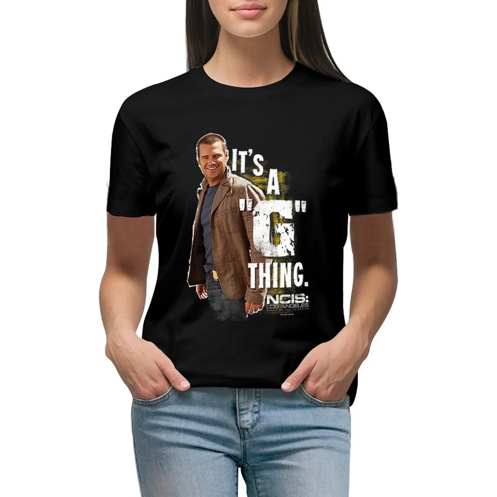 

NCIS_ Los Angeles G Thing T-shirt female summer clothes aesthetic clothes graphic t-shirts for Women