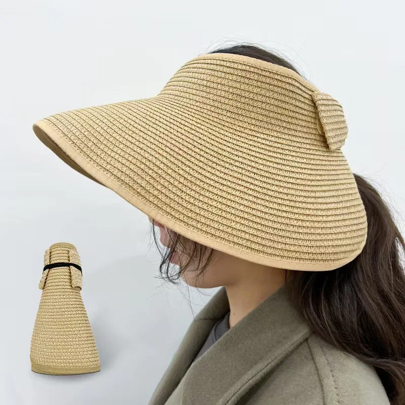 Sun Visor Hats Women Large Brim Summer UV Protection Beach Cap From 18,81 € | DHgate - View #8
