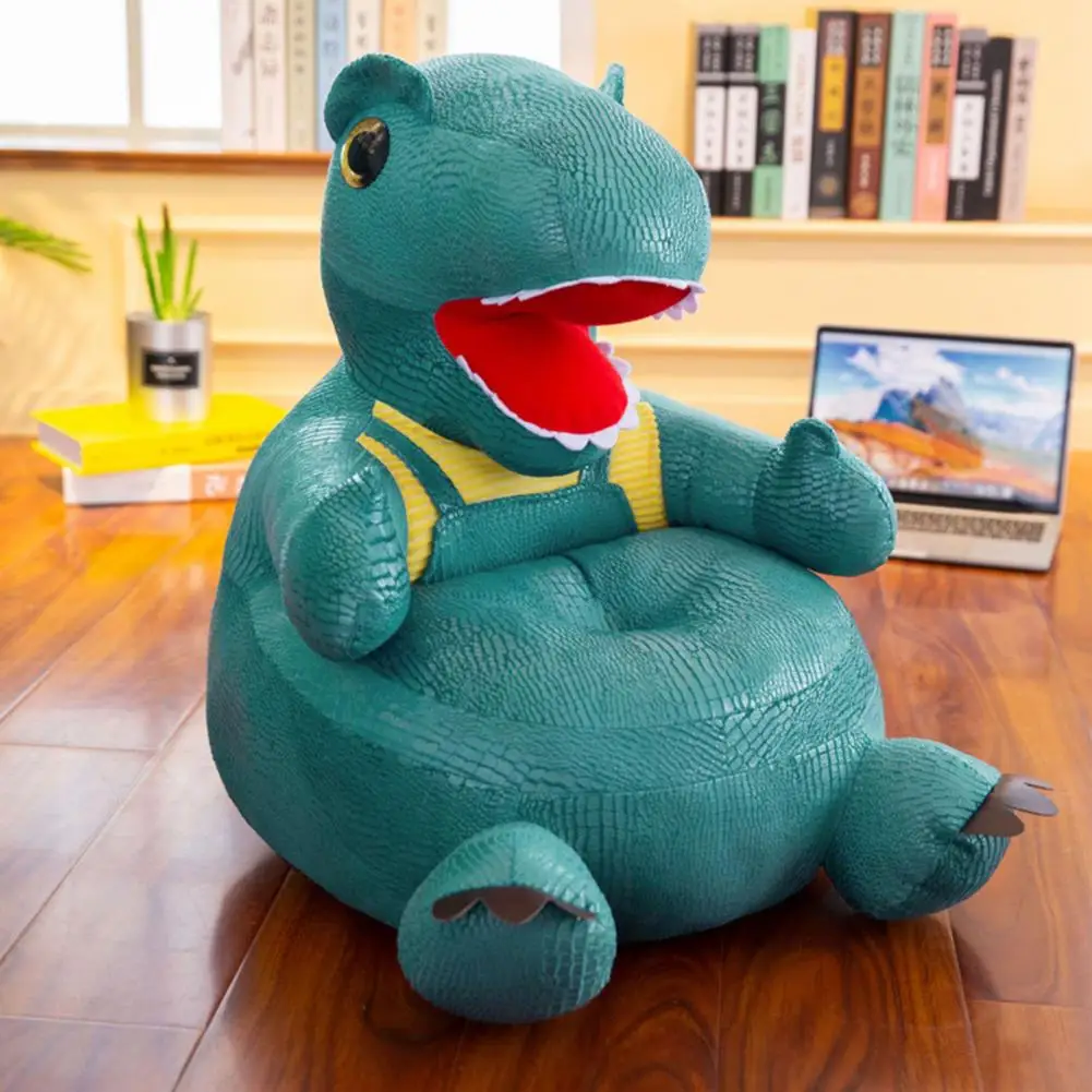 2-in-1 Children Sofa Soft Cloth Cartoon Dinosaur Sofa Removable Washable Plush Chair Cover for Children Protective Case for Kids мастурбатор tenga soft case cup