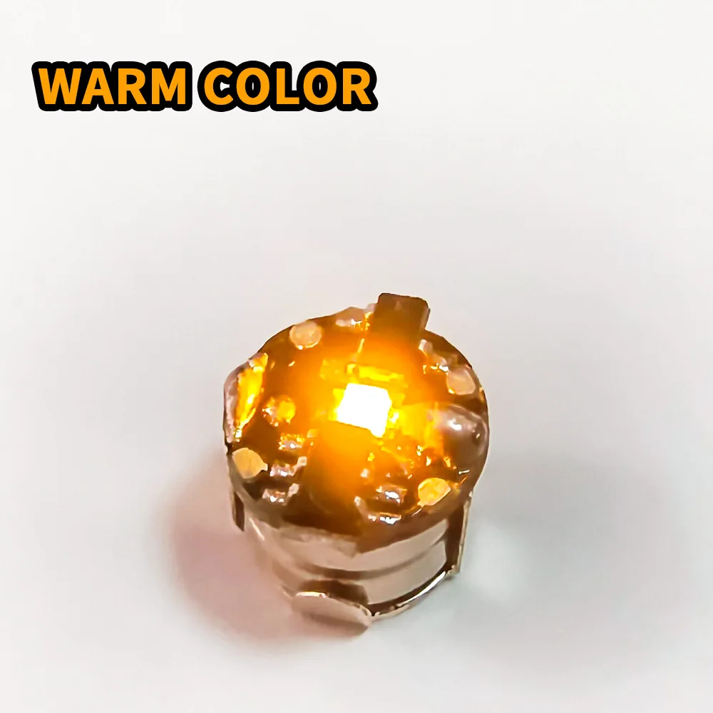 Mini Magnetic Control Led Lamp 3pcs Wireless Light Diy Model Making Toys for Robots/Airplane Model/Cars/Diorama with Batteries