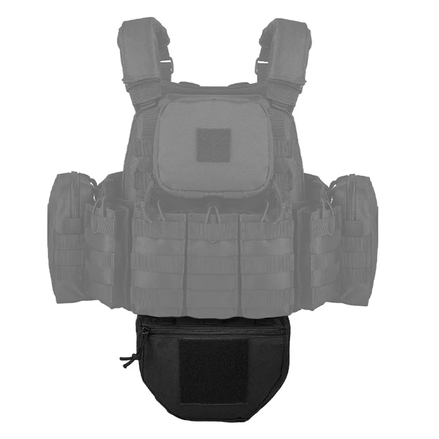 Outdoor-Sportweste Erweiterung kleine Tasche Hüfttasche MOLLE Zubehör Werkzeug kleine Hängetasche tragbare multifunktionale Brust – Detail 8