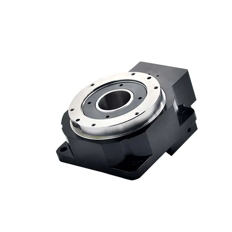 

WTN060 WTN085 WTN130 WTN200 Durable High Precision Adjustable Backlash Hollow Rotary Platform
