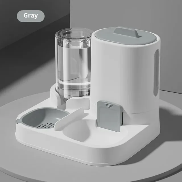 2-in-1 Automatic Pet Feeder & Waterer - Anti-Spill Bowl with Large Capacity Food Storage, Smart Dispenser for Cats Dogs 6